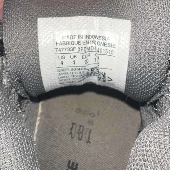 CONVERSE All Star Chuck Taylor Size 4 Tops Black Canvas Shoes - Picture 6 of 6